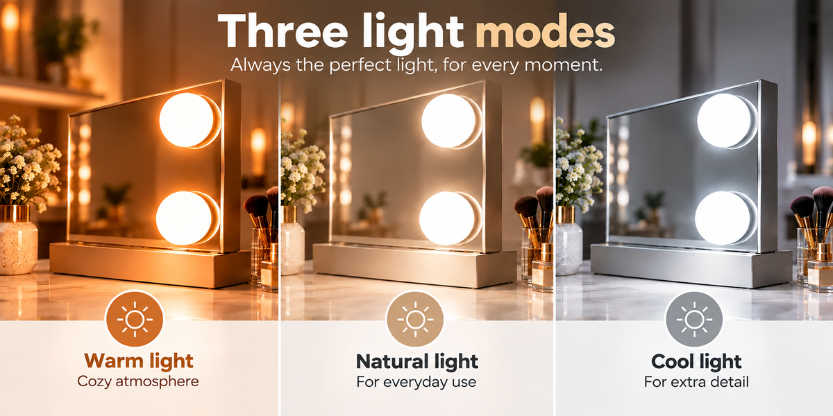 Three light modes