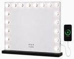 Livingbright Hollywood Mirror 80X60CM - LED - Black