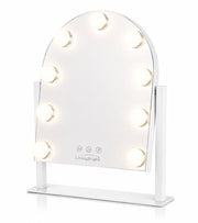 Livingbright - Make Up Spiegel met Verlichting - Draaibaar - Halfrond - Wit - afbeelding 10