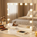 Square Hollywood Vanity Mirror with LED Lights