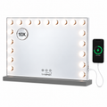 Livingbright Hollywood Mirror 80X62CM - LED - Gray