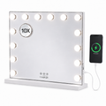 Livingbright Hollywood Mirror 50X42CM - LED - White